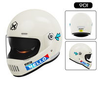 Casque de moto intégral respirant certifié DOT, double visière, écran solaire, coque ABS, matériau interne EPS, sécurité pour la course et la conduite