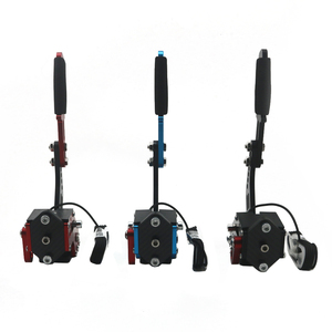Système de freinage AUSO <span class=keywords><strong>frein</strong></span> à <span class=keywords><strong>main</strong></span> pour rallye pour <span class=keywords><strong>Logitech</strong></span> g29/g27/g25 PC 16bit capteur Hall USB SIM course pour jeux de course T300 T500 - Product Image 6