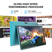 Tablet 10 inci RAM 2 + 2GB HDD 32GB, baterai 6000MAH Android 12/14 Tablet Pc 10 inci