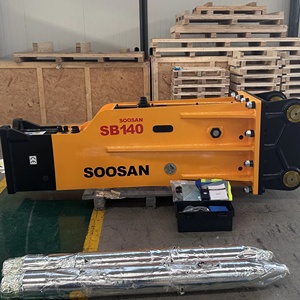 SOOSAN SB 140 หัวเจาะไฮดรอลิก สำหรับรถขุด 30-45 ตัน เครื่องยนต์/มอเตอร์หลัก สำหรับงานก่อสร้าง/รื้อถอน แบบกล่อง รับประกัน 1 ปี - Product Image 1