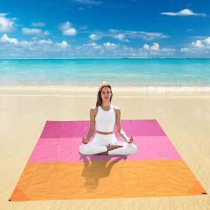 2x2.1m Waterproof Pocket Beach <b>Blanket</b> Folding Camping Mat Mattress Portable Lightweight Mat Outdoor <b>Picnic</b> Mat Sand - Product Image 6