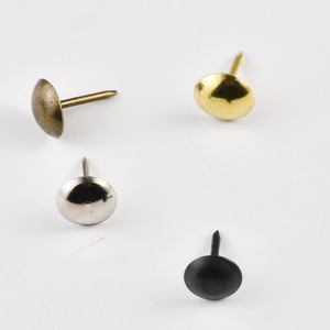 Clavos Decorativos de 11x16mm, Bronce Antiguo, Plata, Negro, Dorado, Cabeza Redonda, Clavos para Tapicería y Puertas, Punta Afilada, Uso en Interiores - Product Image 4