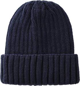 ABI หมวกบีนนี่ถักแบบมีกระดุมข้อมือ, หมวกสกีอะคริลิคยืดได้สำหรับฤดูหนาว - Product Image 2