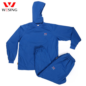 Wesing 2 Pièce Personnalisé Costume Professionnel De Boxe Gym Sport Mens Fitness Sweat <span class=keywords><strong>Sauna</strong></span> Costume - Product Image 6