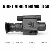 Monoculaire de vision nocturne pour le camping, objectif 50 mm, rail standard 20 mm, idéal pour la pêche de nuit – Modèle le plus vendu