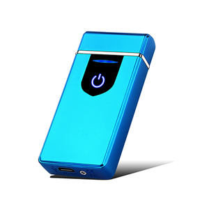 Nhanh Chóng Sạc USB Cổ Điển Kép Arc Không Thấm Nước Windproof Biểu Tượng Tùy Chỉnh Điện Hút Lò Sưởi Nhẹ Hơn Cho Thuốc Lá Sử Dụng - Product Image 1