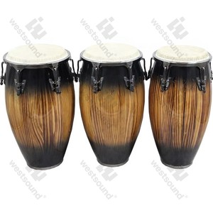 Tambour à main latin <span class=keywords><strong>Congas</strong></span> 10 pouces 11 pouces 11,8 pouces 12,5 pouces Tambour de <span class=keywords><strong>percussion</strong></span> occidental Ensemble de <span class=keywords><strong>congas</strong></span> - Product Image 2