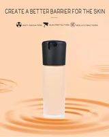 Fond de Teint Liquide Vegan Couvrant Longue Tenue Imperméable Effet Mat Brillant Anti-Crépulations Base Correctrice Marque Privée