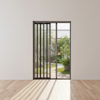 Moustiquaire de porte et fenêtre invisible en acier inoxydable 20 mailles, design moderne, anti-effraction, résistante aux insectes, pour usage hôtelier 5