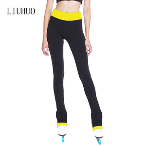 LIUHUO <span class=keywords><strong>Pantaloni</strong></span> Aderenti Invernali per Allenamento di Pattinaggio Artistico per Bambine - Product Image 6