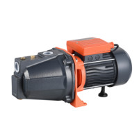 Pompe à eau domestique JET Booster haute pression auto-amorçante avec turbine en laiton et bobine 100% cuivre pour le traitement de l'eau potable (OEM)