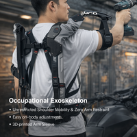 Exosquelette d'assistance à l'épaule en tissu tactique pour travaux répétitifs en position debout, liberté totale de l'épaule, sans contrainte du bras, pratique