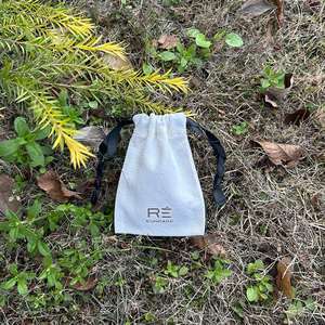 Wholesale Recycle Cotton <b>Drawstring</b> Bag Customized Logo Printing Eco Jewelry Packaging <b>Pouch</b> Bag - Product Image 4