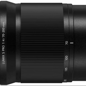 เลนส์ Panasonic S PRO 70-200 มม. T1.0 ฟูลเฟรม เมาท์ L แบบกระจก 6 ใบมีด AF อลูมิเนียม สำหรับถ่ายภาพด้วยโทรศัพท์ (สีดำ) - Product Image 4