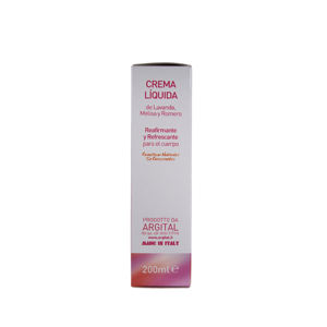 Argital 200ml Crema corporal fluida con arcilla verde y aceites vegetales, loción hidratante y calmante para una piel suave y elástica - Product Image 3