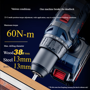 Perceuse à percussion sans fil de qualité industrielle Metabo Style Chine origine voiture <span class=keywords><strong>Pantex</strong></span> Dca 48 volts moteur sans balais de haute qualité - Product Image 2