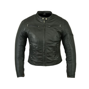 Vestes pour femmes en cuir véritable de qualité supérieure, manches longues, design unique, vente chaude, vêtements et accessoires, vêtements pour femmes, vestes - Product Image 2