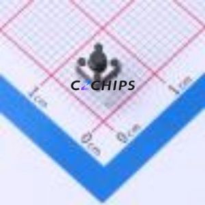 TS4543CJ 250gf 009 Tactile Switch Through hole Component (THT) Switch Single Pole Single Throw Round Button 2.5N Through Hole - Product Image 1