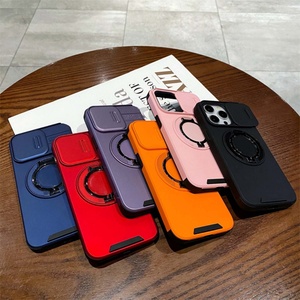 เคสกันกระแทกแบบแม่เหล็กพร้อมขาตั้งสำหรับ iPhone 17, เคสโทรศัพท์แบบเลื่อนปิดกล้องสำหรับ iPhone 17 - Product Image 5