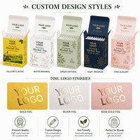 Boîte d'emballage pliable en carton blanc personnalisée pour café instantané, thé, boissons solides, jus lyophilisés, boîtes en papier
