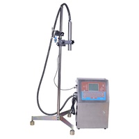 Imprimante jet d'encre continu CIJ HS900 à faible entretien, haute vitesse, pour date/code QR/logo/numéro de lot sur bouteilles d'eau et emballages plastiques