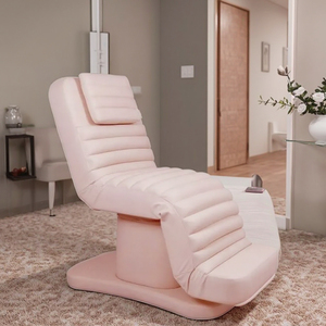 Luxurious Head Beauty Salon Curved Luxury Lash Facial Eyelash Bed Portable Foldable Hydraulic Massage Beds - Product Image 5