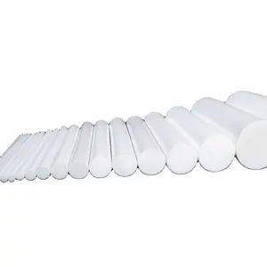 Vente de gros tige en plastique PTFE blanc