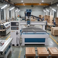 Offre Spéciale : Routeur CNC à Changement d'Outils Automatique 4x8 pieds pour la Production de Panneaux de Cuisine, Armoires et Meubles
