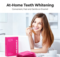 Bandes blanchissantes pour les dents au goût menthe, personnalisables avec votre marque, sans danger pour l'émail, livraison rapide en 30 minutes, soins bucco-dentaires
