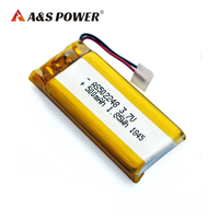 Baterai polimer Lithium isi ulang CB/CCC/KC/UN38.3/CE sertifikat 502248 3.7v 500mah 1,85wh untuk perangkat seluler