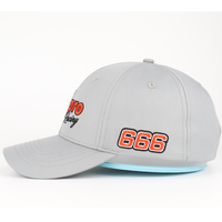 Casquette de baseball de pêche en polyester respirant de haute qualité, fabriquée sur mesure pour l'extérieur