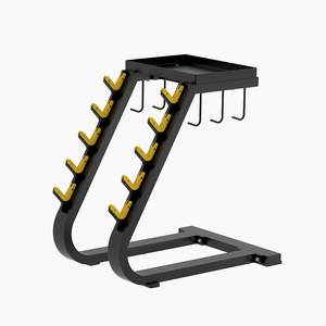 Estante de almacenamiento comercial para accesorios de gimnasio, soporte colgante para cables y mangos, organizador de agarres para fitness en el gimnasio - Product Image 1