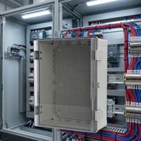 Armoire de distribution extérieure étanche IP66 en PC, boîtier de compteur électrique, boîte de jonction transparente, modèle CNTA a