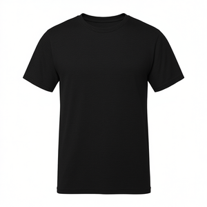 Camiseta Tri-Blend Simple Modern Negra Talla S para Uso Promocional - Product Image 2
