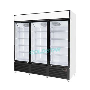 Réfrigérateur commercial d'affichage de porte en verre 1800L <span class=keywords><strong>Lg</strong></span> réfrigérateur de refroidissement de ventilateur de refroidisseur de vin de boisson de stockage avec le compresseur de marque - Product Image 2