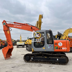 HITACHI รถขุดตีนตะขาบ EX120 ZX60 ZX55มือสอง ZX120ขุด ZX130W เครื่องยนต์อีซูซุดีไซน์ดี - Product Image 4