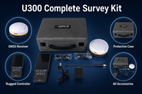 Récepteur GNSS Hi-Target U300 avec contrôleur Android 1408CH RTK pour la topographie, étanche IP68, 6800mAh