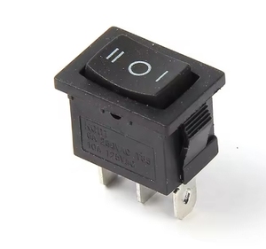 <span class=keywords><strong>3</strong></span> cách Đen ON-OFF-on Rocker chuyển đổi 125V 10A <span class=keywords><strong>3</strong></span> chân đồng - Product Image 3