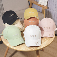 Nouvelle casquette de baseball vintage en PVC à 6 panneaux, broderie de lettres, style coréen, unisexe, réglable, mode streetwear d'été, protection solaire