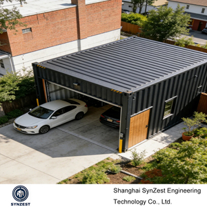 โรงงานรับผลิตบ้านสำเร็จรูป โกดัง โรงงาน โรงรถ ที่จอดรถ <span class=keywords><strong>บ้าน</strong></span>พักอาศัย พร้อมประตูม้วนแบบใช้มือ/ไฟฟ้า - Product Image 2