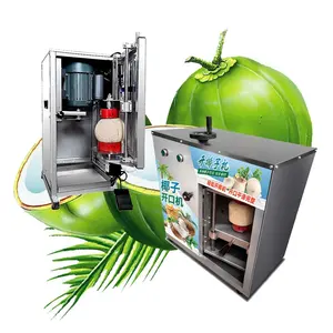 Good Quality Electric Old Coconut Top Cutter Half Cutter Tender Coconut Opening Machine
