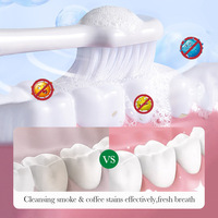Polvo Blanqueador Dental de Grado Alimenticio con Sabor a Menta Blanca Brillante, Accesorio de Limpieza Dental Multiusos para Uso Doméstico en 5 Días