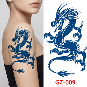 Tatuaggio Semipermanente Blu Opaco Realistico a Base Vegetale Jagua di Alta Qualità per Body Art, Impermeabile - Product Image 2