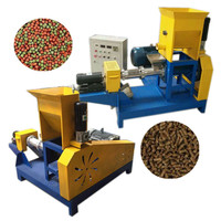 Prix Exw Machines de fabrication d'aliments pour poissons Machine à granuler le lait en poudre Machine pour l'alimentation animale Ligne de production d'aliments pour animaux de compagnie Provende