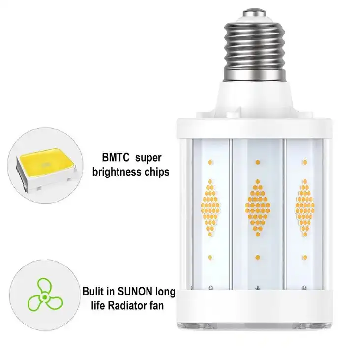 Remplacement HID efficace: ampoule de maïs LED 175W super lumineuse-ampoule de réverbère LED E39 E40