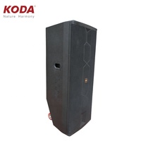 Koda Prix de gros Fournisseur audio professionnel Pa Dual 15 pouces Passive Stage Speaker Pa System Speaker Professional