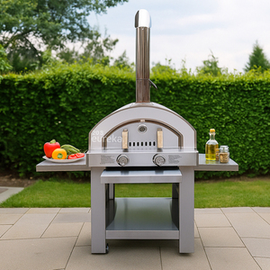 Grande Forno per <span class=keywords><strong>Pizza</strong></span> <span class=keywords><strong>a</strong></span> <span class=keywords><strong>Gas</strong></span> da Esterno per Feste in Giardino - Product Image 1