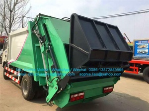 Isuz 8000l 8m3 rác compactor xe tải 4x2 DIESEL hộp số tay Giá Tốt - Product Image 6