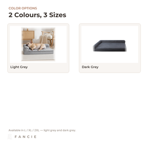 Canapé-lit pour <span class=keywords><strong>chien</strong></span> en forme de L, avec housse amovible et lavable et accoudoir rembourré, pour chiens de taille moyenne et grande, OEM - Product Image 5