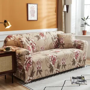 Vendita all'ingrosso divano 2 posti copertura del cuscino elastico-Fodere per cuscino per divano elasticizzato elasticizzato con stampa personalizzata per sezioni
